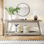 Consolle da ingresso in stile rustico, extra lunga 180 cm