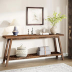 Consolle da ingresso in stile rustico, extra lunga 180 cm