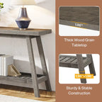 Consolle da ingresso in stile rustico, extra lunga 180 cm