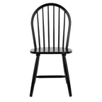 SAFAVIEH Delcie Spindle Oval Back Dining Chair (Set of 2) - 17.9 x 19.7 x 37 - 18Wx20Dx37H