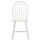 SAFAVIEH Delcie Spindle Oval Back Dining Chair (Set of 2) - 17.9 x 19.7 x 37 - 18Wx20Dx37H