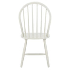 SAFAVIEH Delcie Spindle Oval Back Dining Chair (Set of 2) - 17.9 x 19.7 x 37 - 18Wx20Dx37H