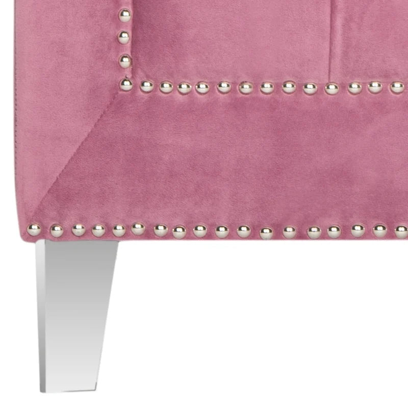 SAFAVIEH Kamilah Poltrona a pozzetto bianca/trasparente - 31.9 x 33.9 x 29.9 - 32L x 34P x 30A