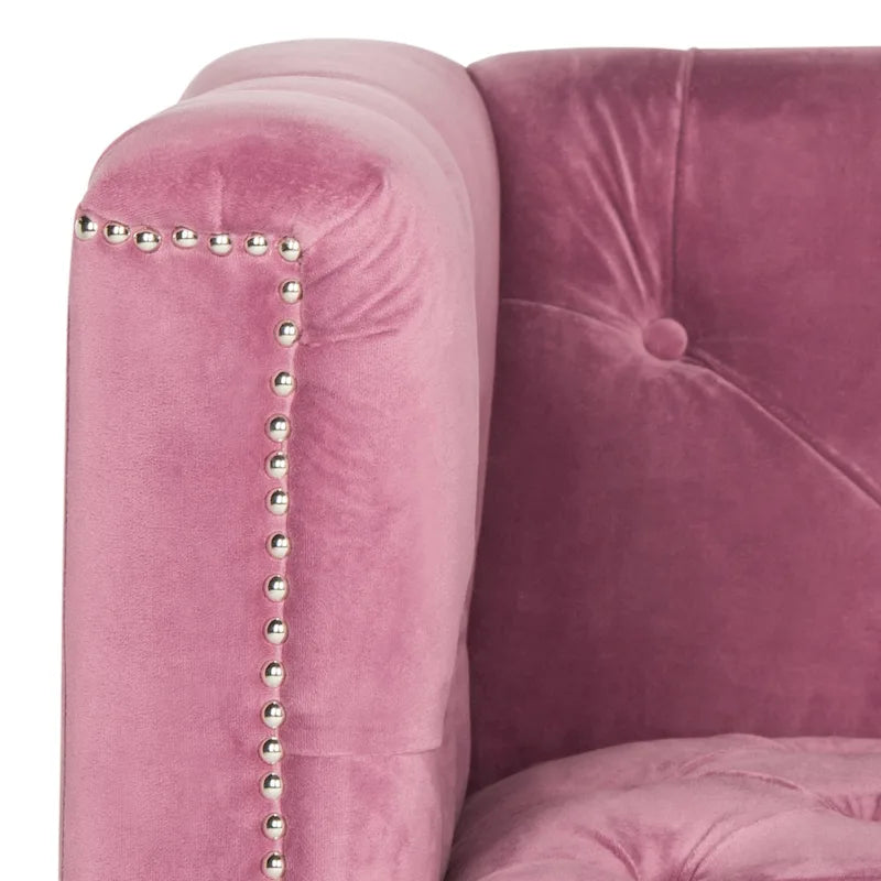 SAFAVIEH Kamilah Poltrona a pozzetto bianca/trasparente - 31.9 x 33.9 x 29.9 - 32L x 34P x 30A