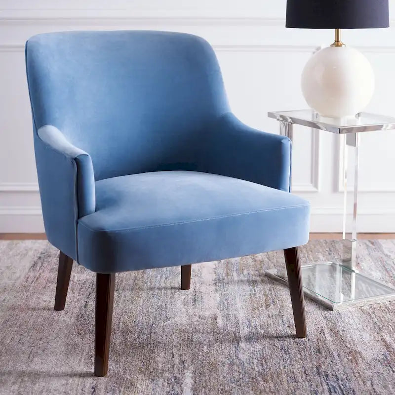SAFAVIEH Manerva Accent Chair - 27 W x 30.5 L x 35.8 H - 27Wx31Dx36H