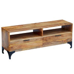 vidaXL Mobile TV in legno di mango 120x35x45 cm