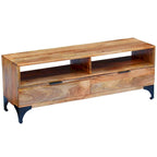 vidaXL Mobile TV in legno di mango 120x35x45 cm