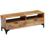 vidaXL Mobile TV in legno di mango 120x35x45 cm