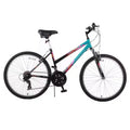 Titan Trail 21-speed Suspension Women's Mountain Bike, 18-Inch Frame, Blue
