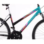 Titan Trail 21-speed Suspension Women's Mountain Bike, 18-Inch Frame, Blue