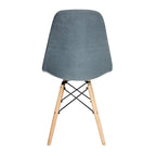 Porthos Home Haig Modern Dining Chairs, Fabric & Beech Wood