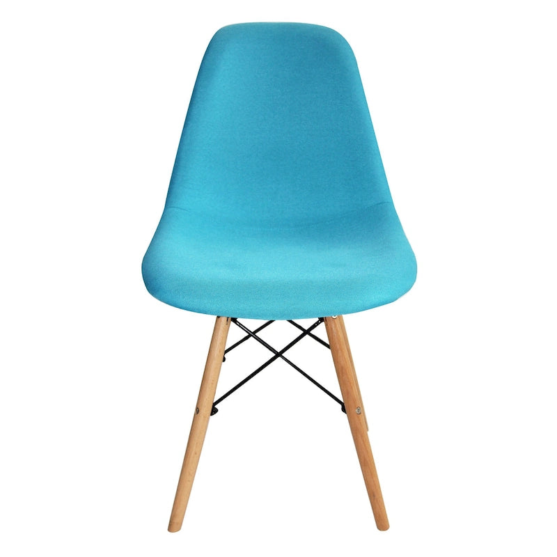 Porthos Home Haig Modern Dining Chairs, Fabric & Beech Wood
