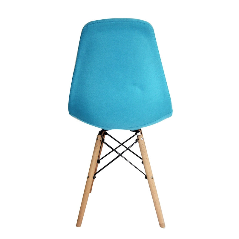 Porthos Home Haig Modern Dining Chairs, Fabric & Beech Wood