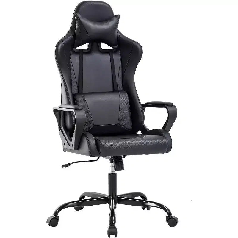 FDW Office Chair Gaming Chair Desk Chair Executive Chair with Lumbar Support Adjustable Stool Swivel Rolling Computer Chair