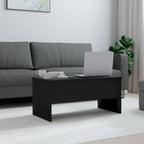 vidaXL Coffee Table Lift Top End Table Accent Side Sofa Table Engineered Wood - 40.2 x 19.9 x 18.3