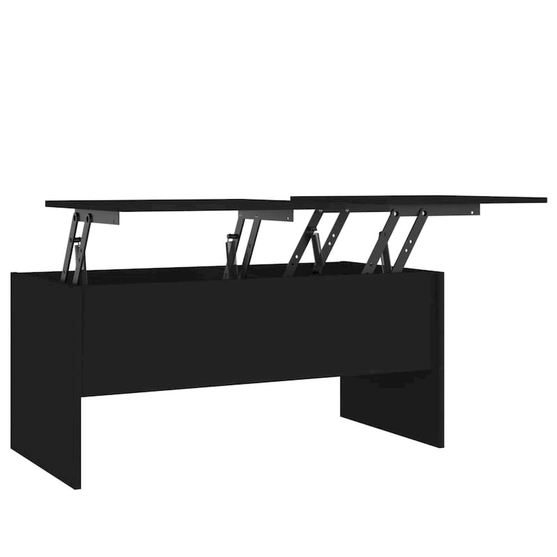 vidaXL Coffee Table Lift Top End Table Accent Side Sofa Table Engineered Wood - 40.2 x 19.9 x 18.3