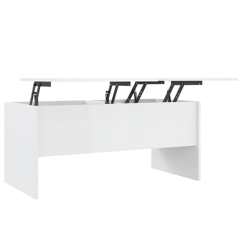 vidaXL Coffee Table Lift Top End Table Accent Side Sofa Table Engineered Wood - 40.2 x 19.9 x 18.3