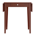 Hamilton Double Drop Leaf Dining Table, Walnut - 41.73W x 30.55D x 29.13H