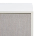 SAFAVIEH Burghilde 2 Door 1 Shelf Media Stand - 47 W x 16 D x 20 H - 47Wx16Dx20H