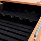 SAFAVIEH Terese Coffee Table Storage Trunk with Wine Rack - 47.2 W x 23.6 L x 15.4 H - 47Wx24Dx15H