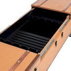 SAFAVIEH Terese Coffee Table Storage Trunk with Wine Rack - 47.2 W x 23.6 L x 15.4 H - 47Wx24Dx15H