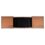 SAFAVIEH Terese Coffee Table Storage Trunk with Wine Rack - 47.2 W x 23.6 L x 15.4 H - 47Wx24Dx15H