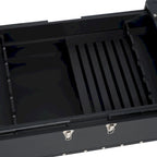 SAFAVIEH Terese Coffee Table Storage Trunk with Wine Rack - 47.2 W x 23.6 L x 15.4 H - 47Wx24Dx15H