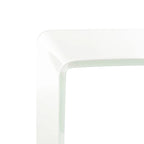 SAFAVIEH Modena Ombre Glass Console Table - Clear / Blue - 43.3 x 13.8 x 29.5 - 43Wx14Dx30H