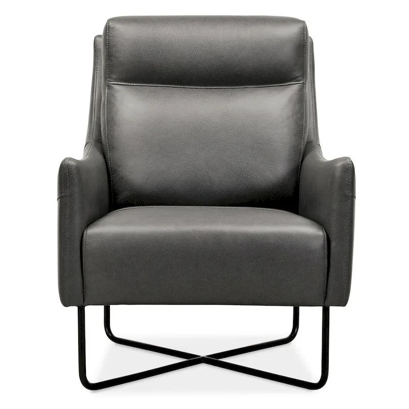 Hooker Furniture Efron, 71 cm, pelle semianilina contemporanea