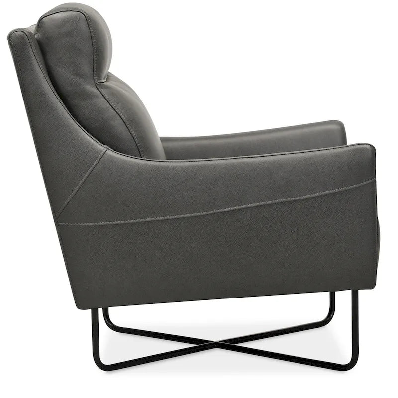 Hooker Furniture Efron, 71 cm, pelle semianilina contemporanea
