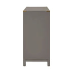 Kedric 6-Drawer Gold Accent Dresser by iNSPIRE Q Bold