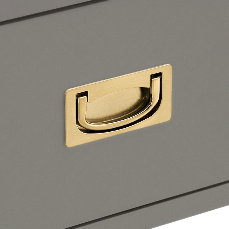 Kedric 6-Drawer Gold Accent Dresser by iNSPIRE Q Bold