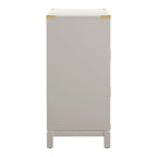 Kedric 6-Drawer Gold Accent Dresser by iNSPIRE Q Bold