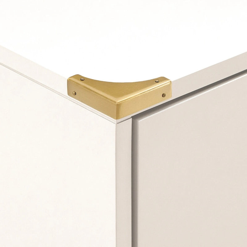 Kedric 6-Drawer Gold Accent Dresser by iNSPIRE Q Bold
