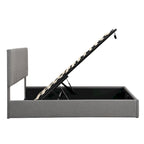 Full/Queen Upholstered Platform Bed with Lift Up Storage