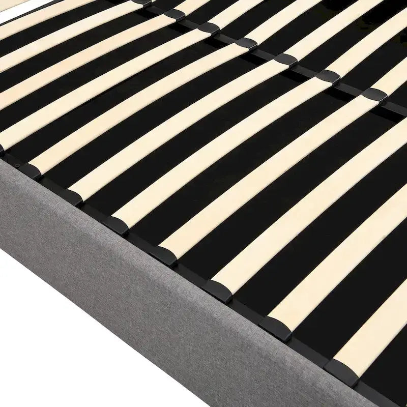 Full/Queen Upholstered Platform Bed with Lift Up Storage