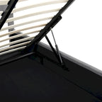 Full/Queen Upholstered Platform Bed with Lift Up Storage