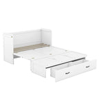 Letto a scomparsa con porta USB e un ampio cassetto