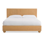 Letto moderno Modrest Winters in rovere naturale