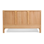 Letto moderno Modrest Winters in rovere naturale