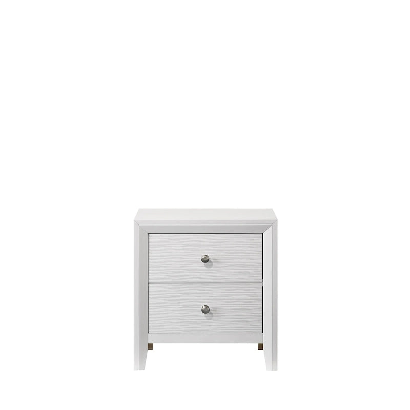 Camera da letto Sim 4 pezzi con pannelli bianchi