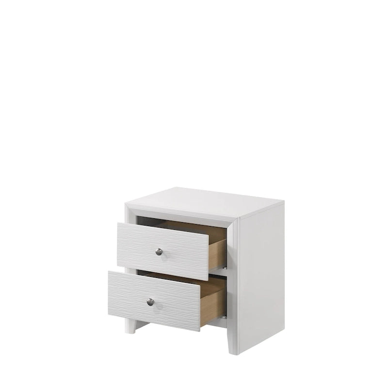 Camera da letto Sim 4 pezzi con pannelli bianchi