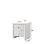 Camera da letto Sim 4 pezzi con pannelli bianchi