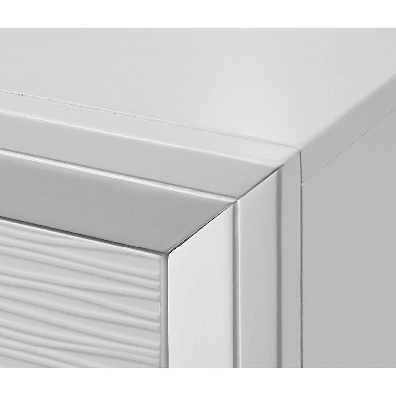 Camera da letto Sim 4 pezzi con pannelli bianchi