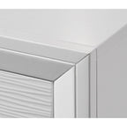 Camera da letto Sim 4 pezzi con pannelli bianchi