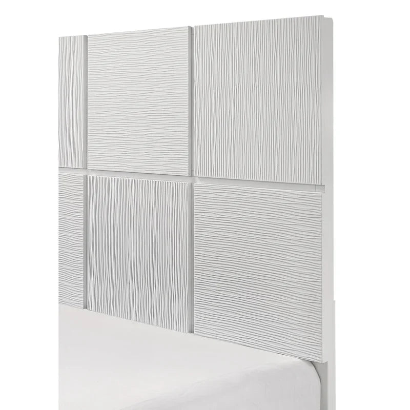 Camera da letto Sim 4 pezzi con pannelli bianchi