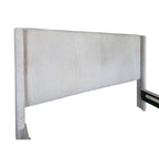 Footboard Drawer Storage Upholstered Wingback Bed