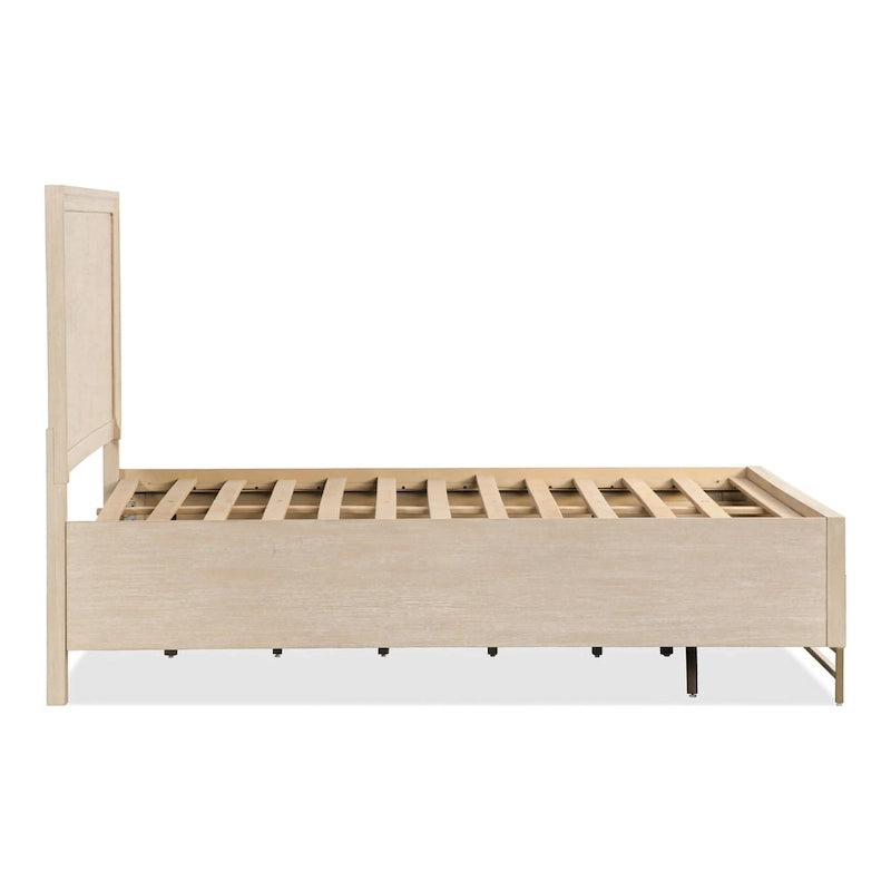 Camera da letto 5 pezzi in legno massiccio di quercia tradizionale Drayden di Furniture of America