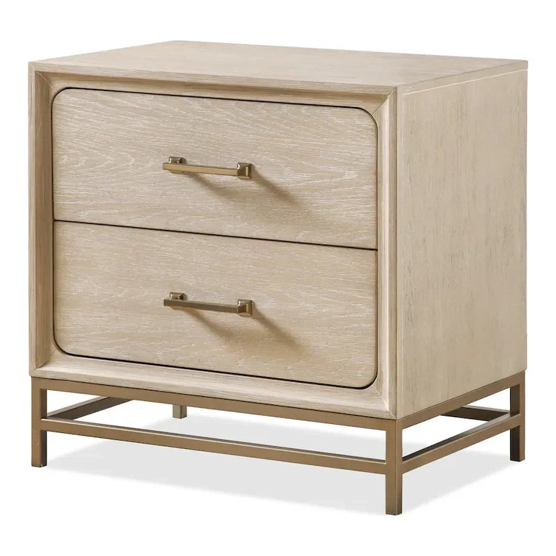 Camera da letto 5 pezzi in legno massiccio di quercia tradizionale Drayden di Furniture of America