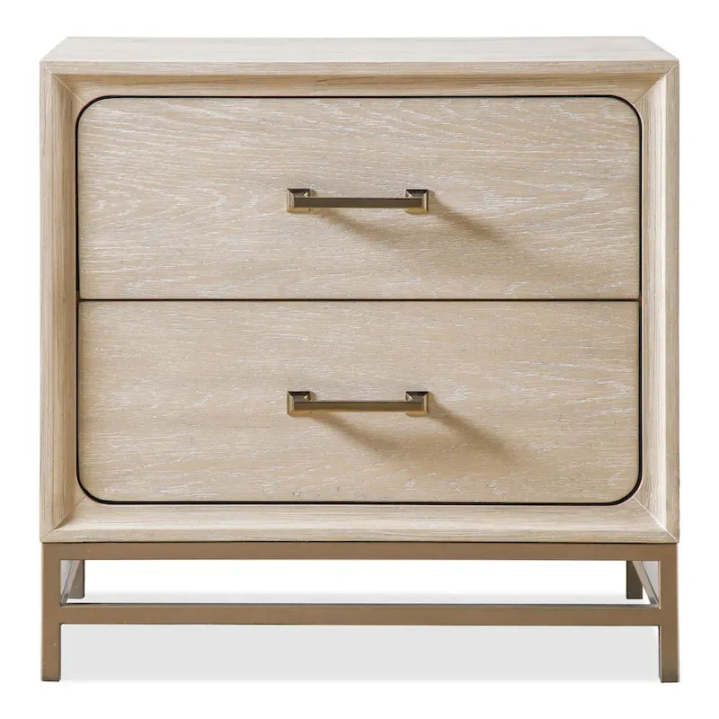 Camera da letto 5 pezzi in legno massiccio di quercia tradizionale Drayden di Furniture of America